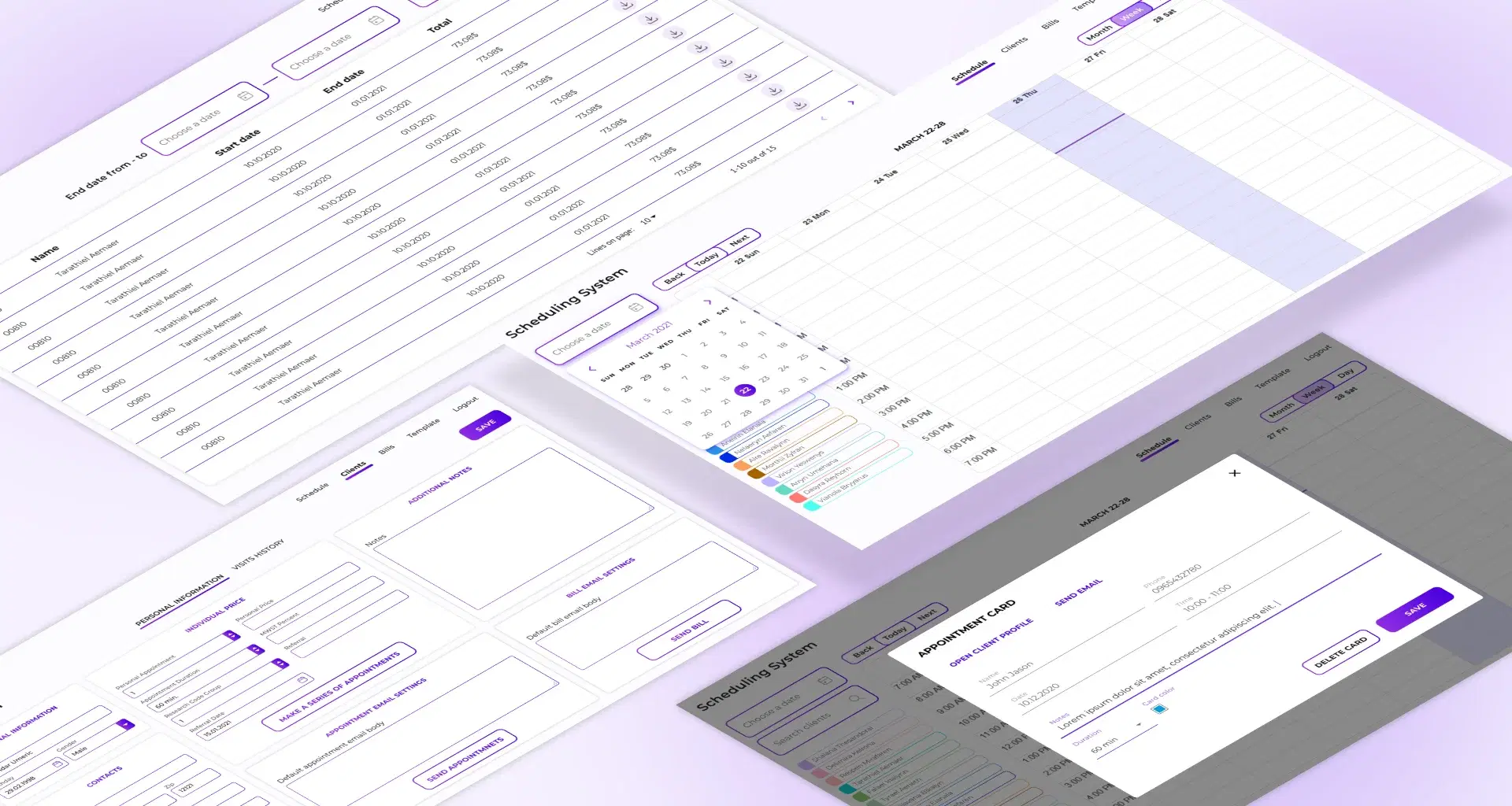 Scheduling System